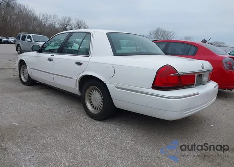 2002 Mercury Grand Marquis Ls z USA, uszkodzony, nr VIN 2MEFM75W12X651807
